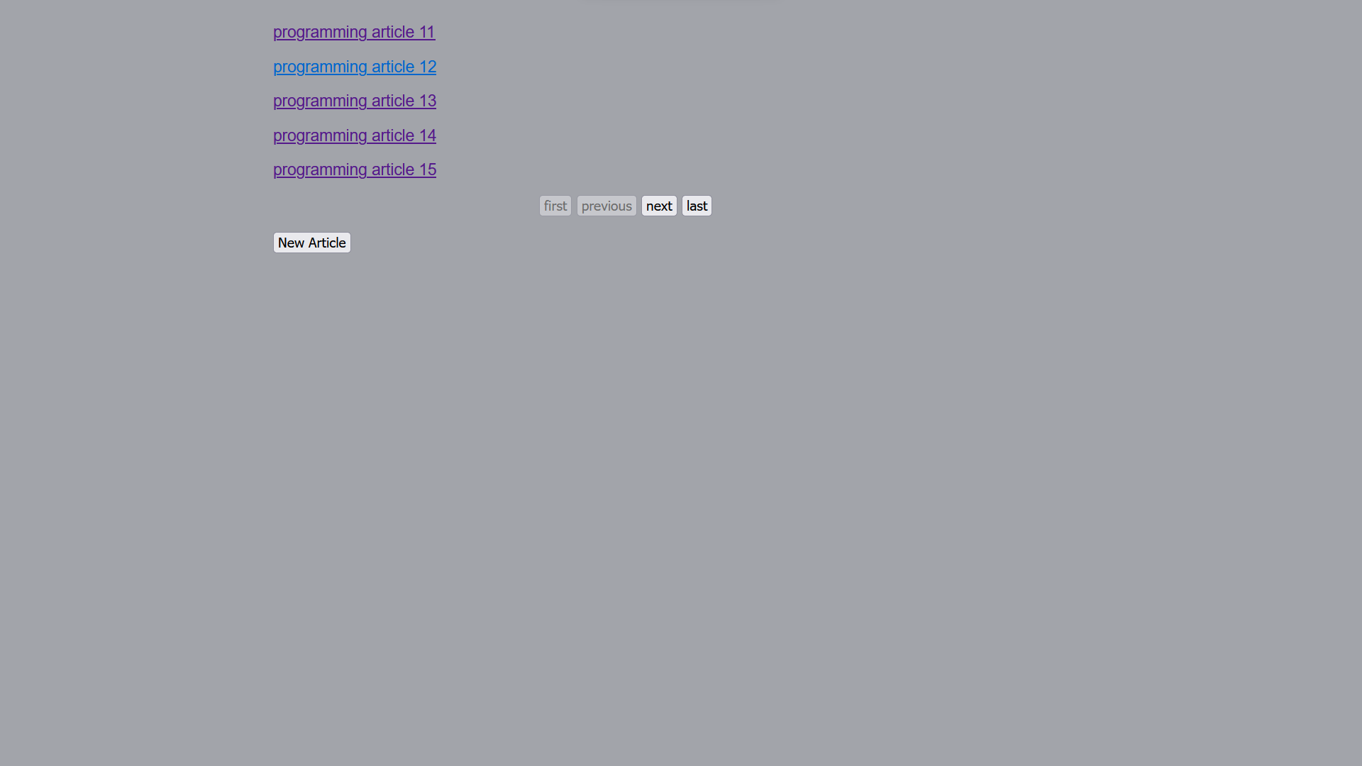 icon of front page of website