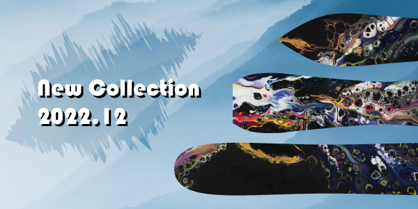 banner advertising new snowbaords released in december 2022