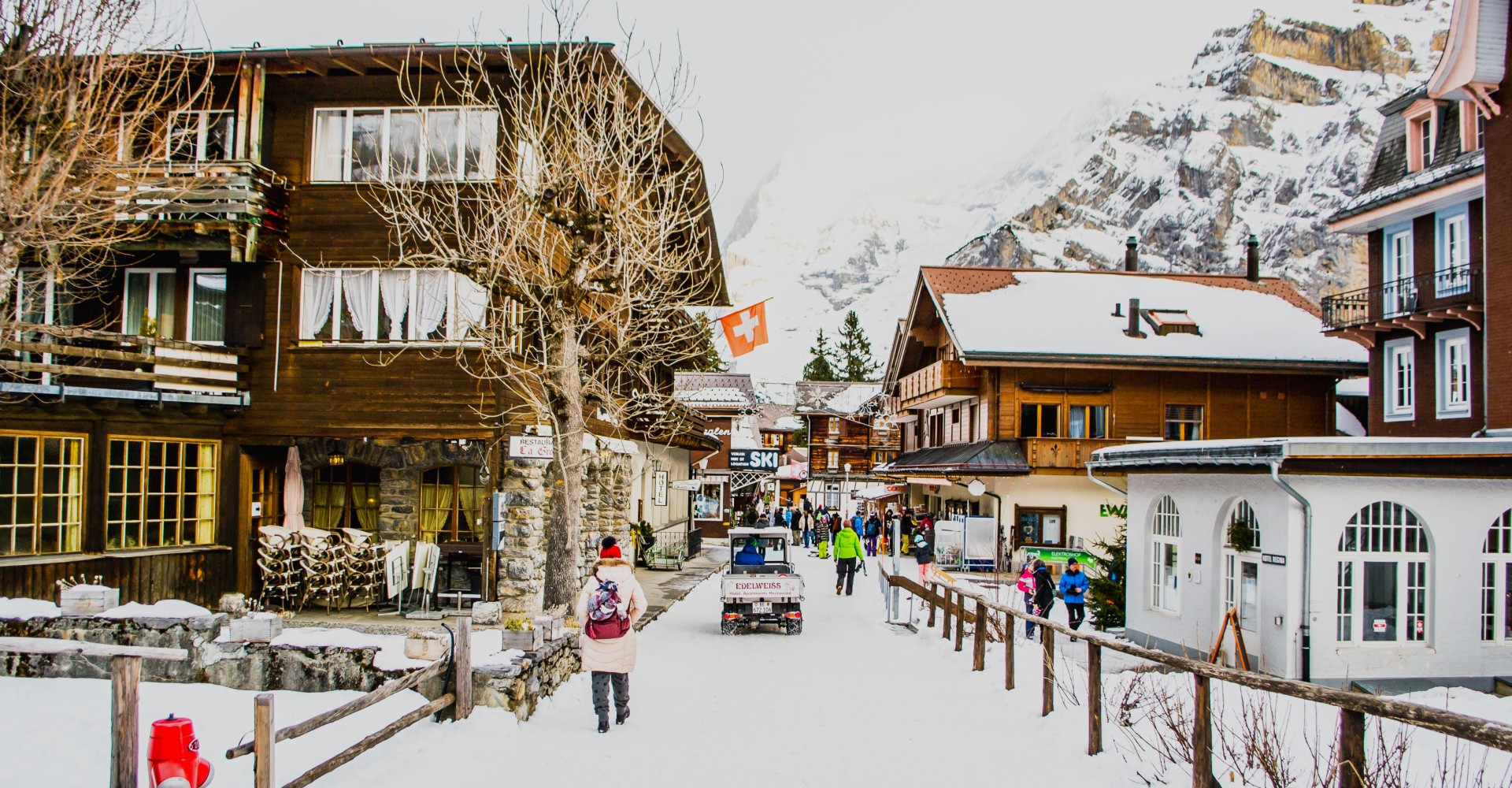 当店のあるメインストリート。