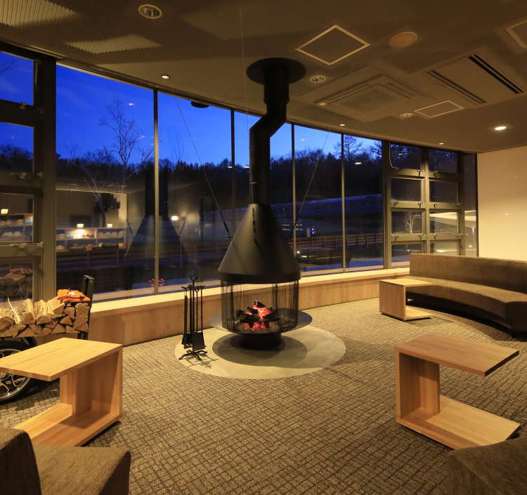 グランピアのラウンジ