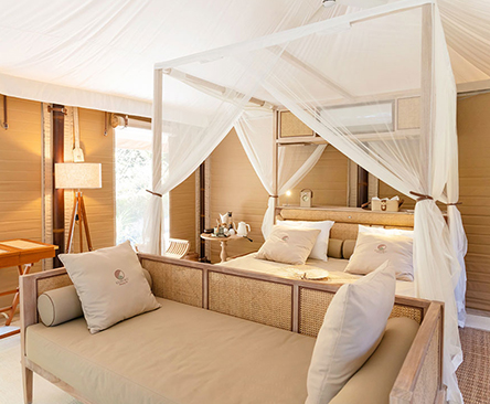 ラグジュアリーなテント４