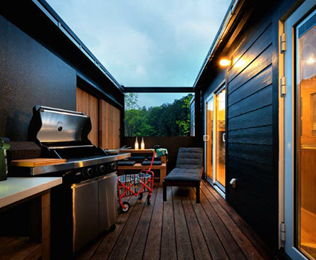 景色の良いテント３