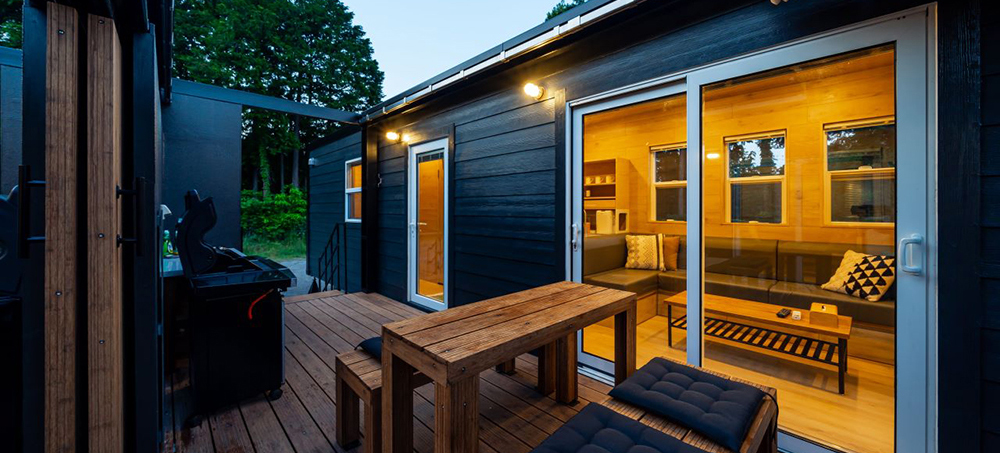 Mountain Side View Cabin